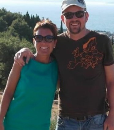 Ektepar på visningstur