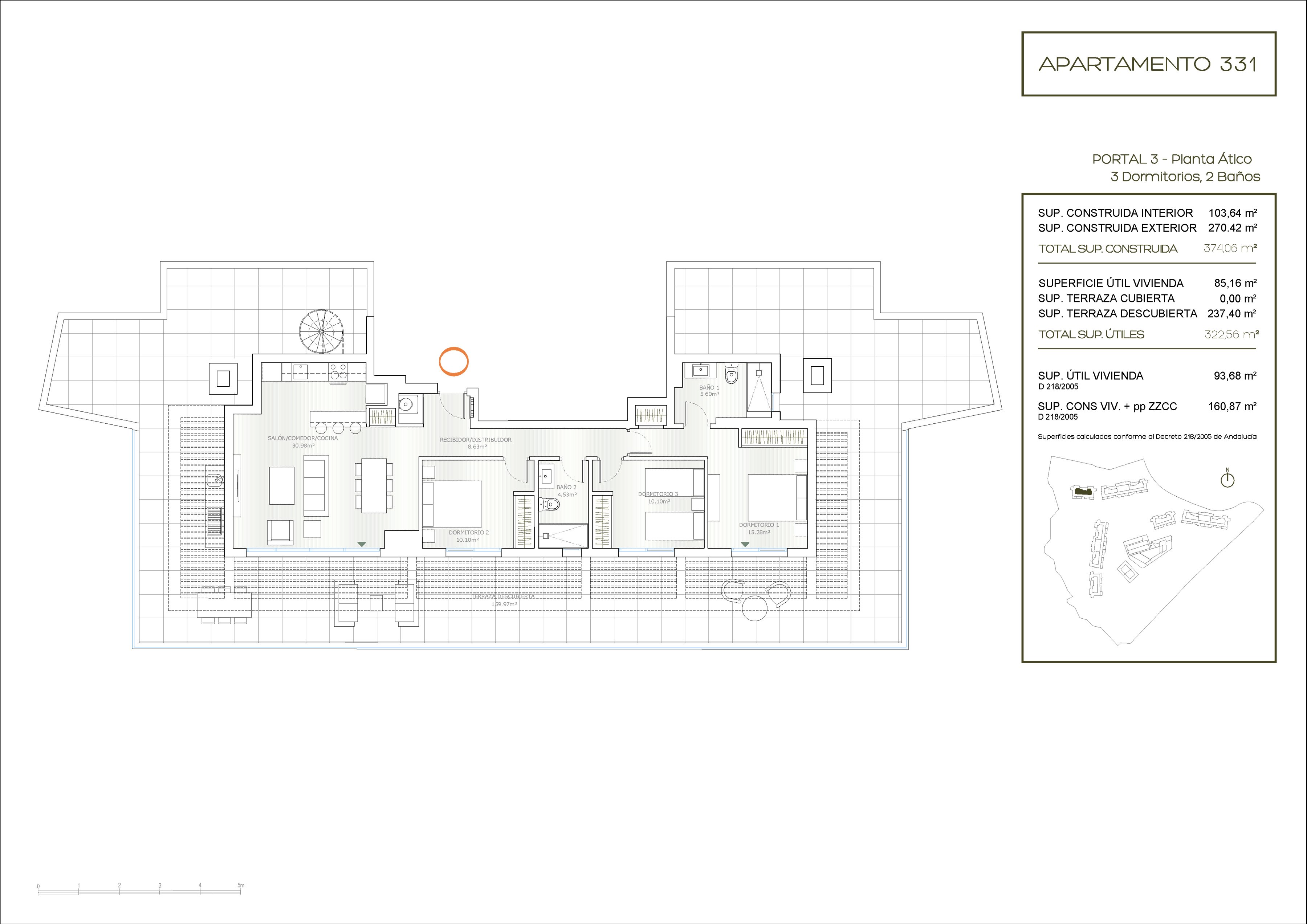 Penthouse - 3 soverom