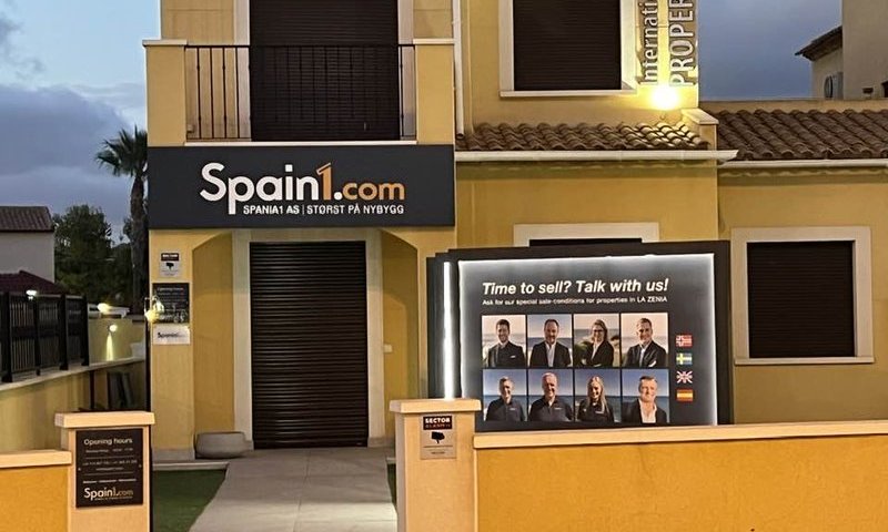 meglerkontoret på Costa Blanca