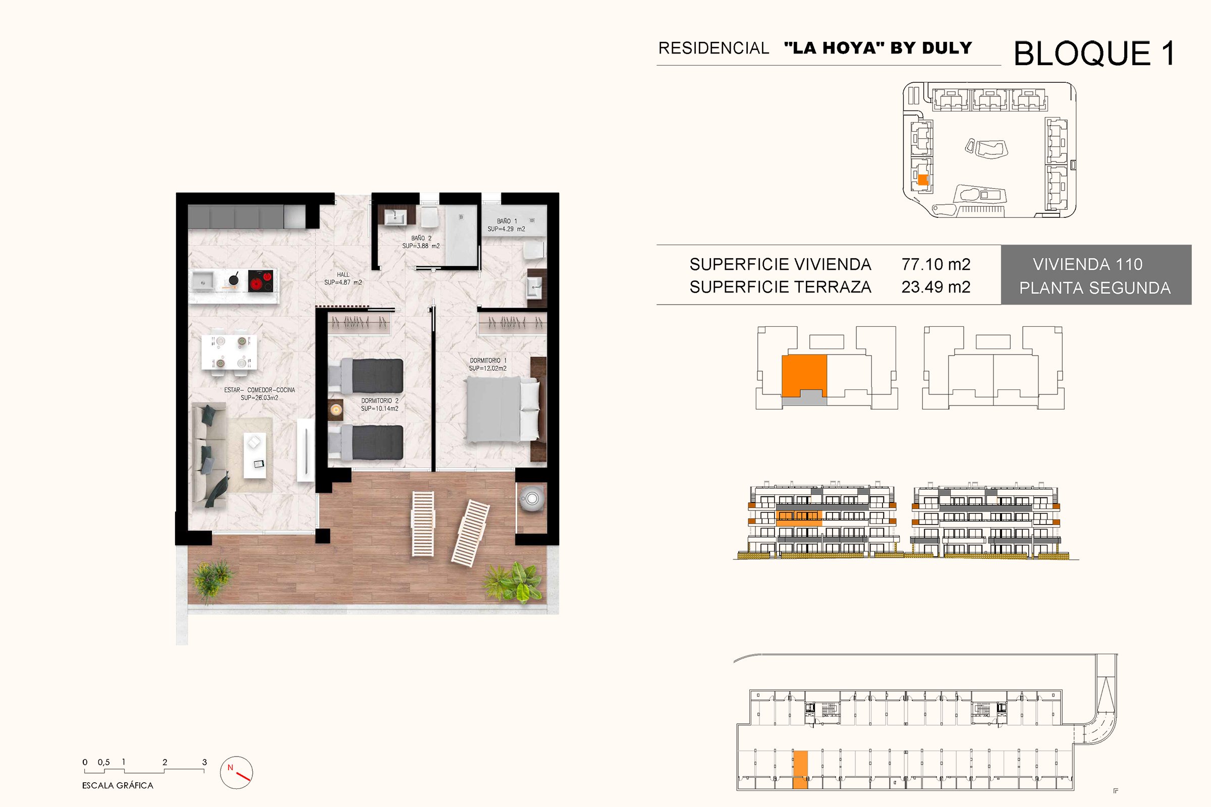 Leilighet mellometasje