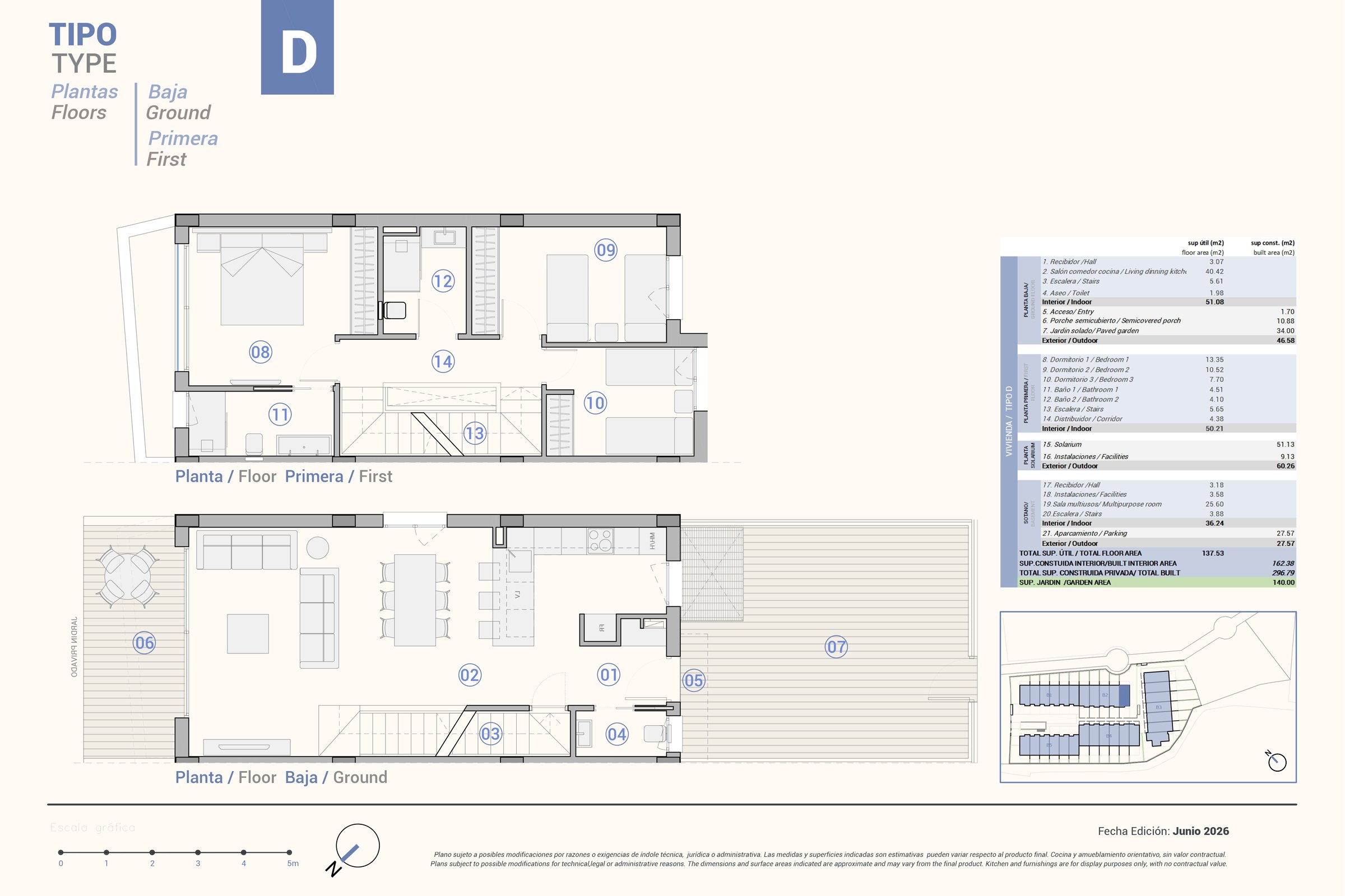 Plantegning Type D - 737.000€