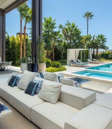 uteområde ved bolig i spania